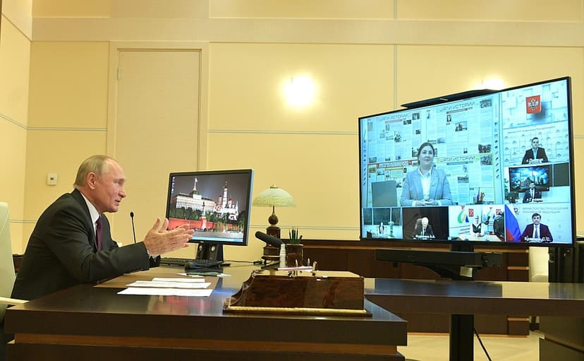 Meeting with teachers and students of pedagogical universities ...