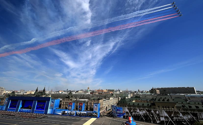 Parade to mark the 70th anniversary of the Great Victory ...