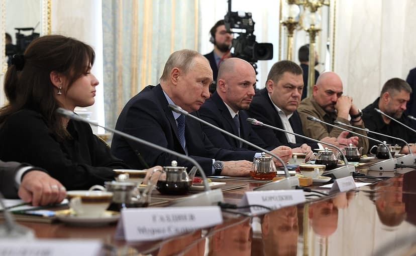 Meeting with war correspondents • President of Russia