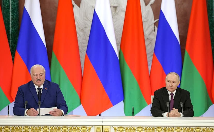 Joint news conference with President of Belarus Alexander ...