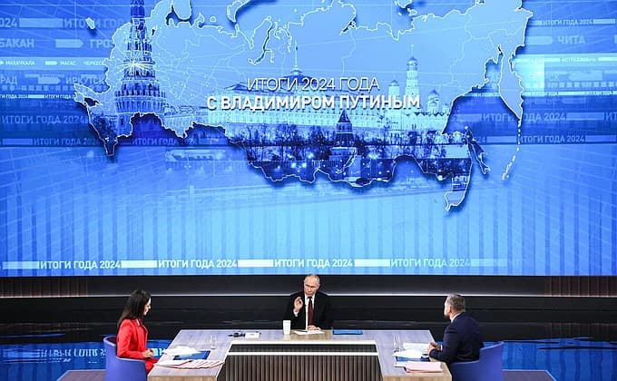 Results of the Year with Vladimir Putin • President of Russia