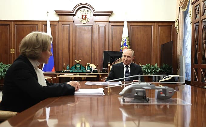Meeting with Rospotrebnadzor Head Anna Popova • President of ...