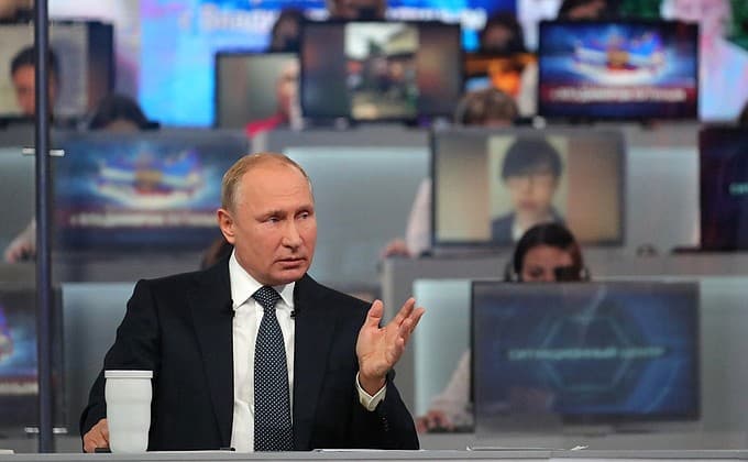 Direct Line with Vladimir Putin • President of Russia