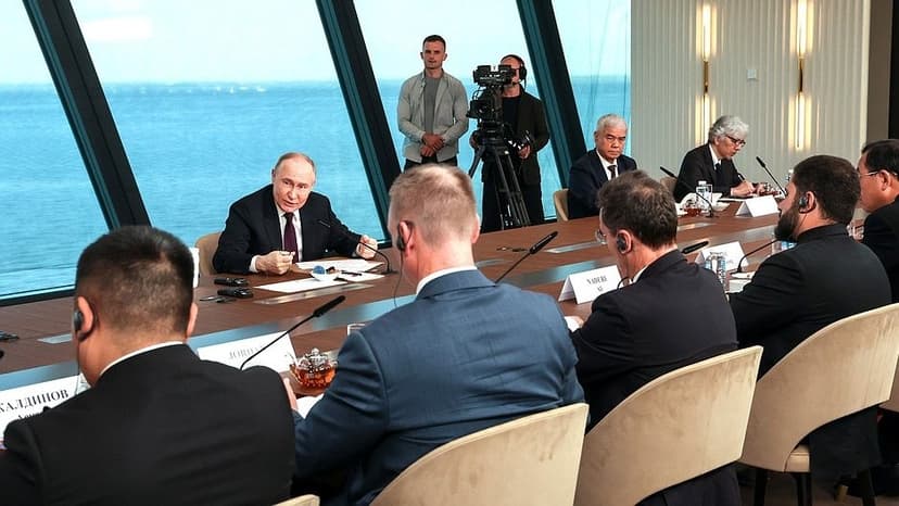 Meeting with heads of international news agencies • President of ...