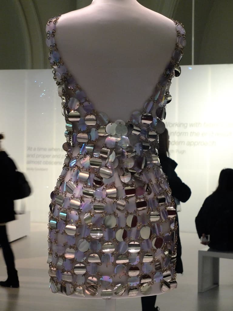 Plyers and Plastic | Evening mini-dress, Paco Rabanne, 1967 … | Flickr