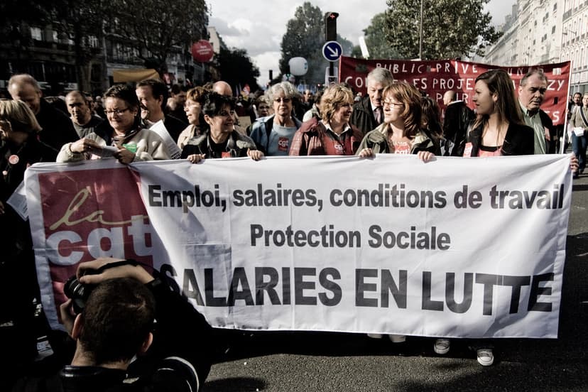 Demonstration (03) - 18Oct07, Paris (France) | [Taken in Par… | Flickr