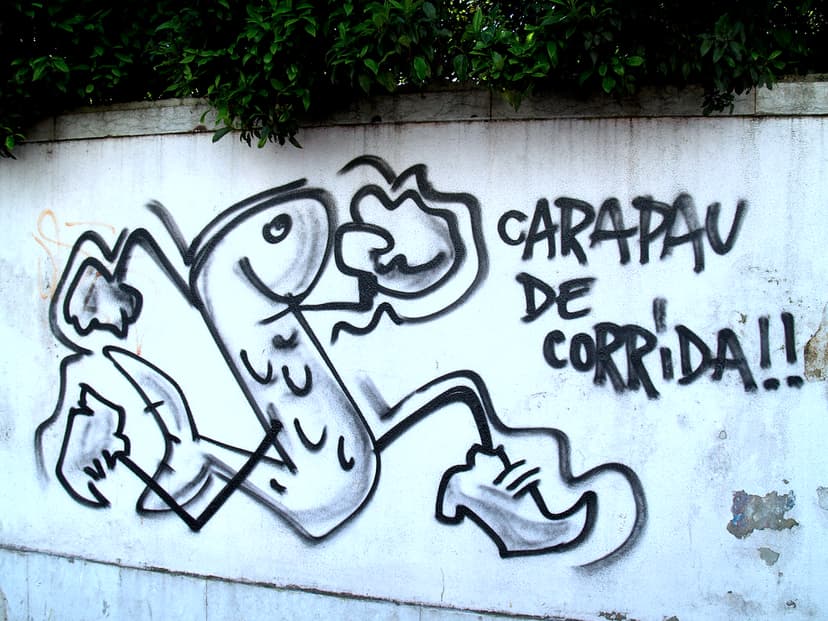 Carapau de Corrida | A graffiti in Lisbon. The "Carapau de C… | Flickr