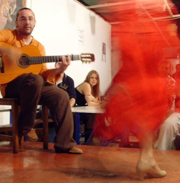 Flamenco Red | I introduced my 'companero de piso' to the id… | Flickr