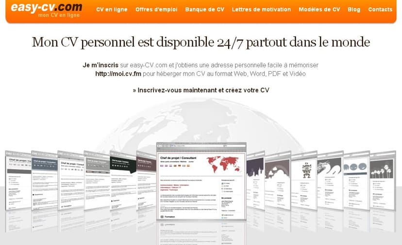 Easy-CV Home | Le billet correspondant est ici : www.abricoc… | Flickr