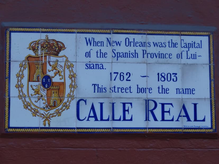 Street tiles in New Orleans. Calle Real. | Street sign in Ne… | Flickr