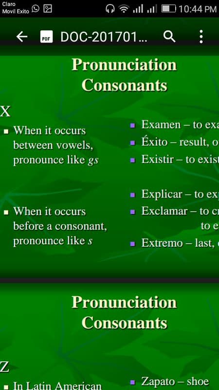 Spanish X Pronunciacion | attanatta | Flickr