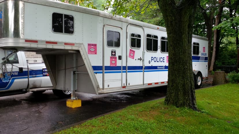 Montreal Police Mounted Unit Vehicle | Emergency Vehicles | Flickr