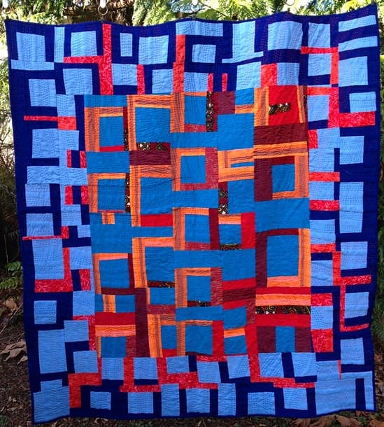 Syncopation Quilt" / 55" x 50" / Jean Cockburn | whenyoulov… | Flickr