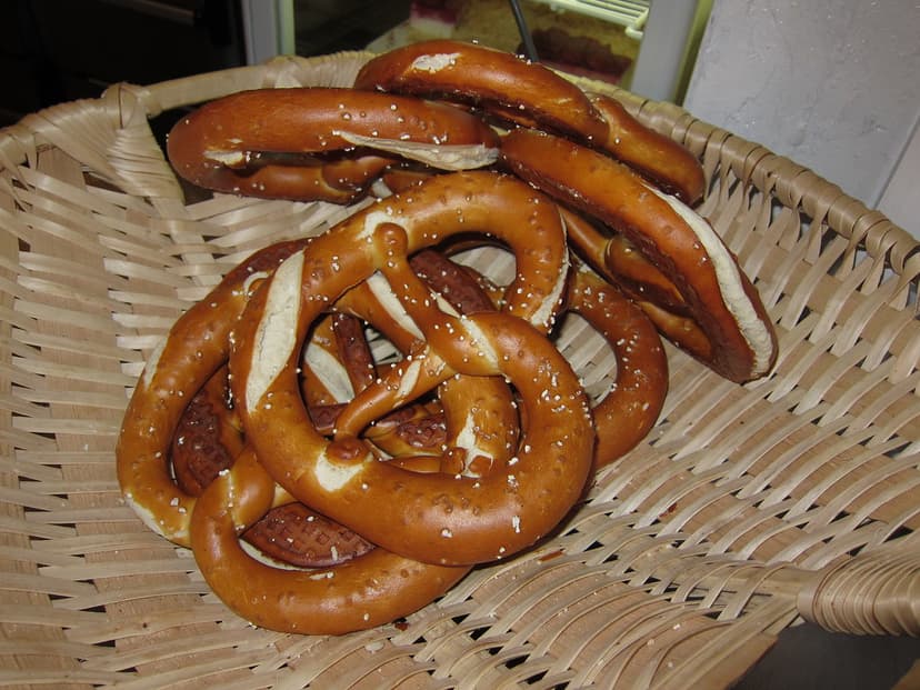 Pretzels in Hamburg Germany | We had one of these at a nice … | Flickr