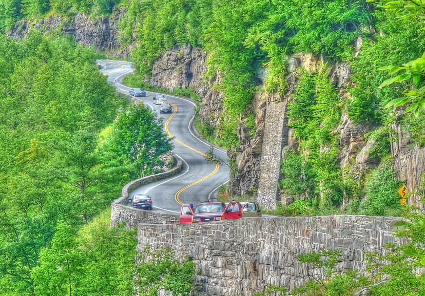 Hawks Nest in HDR | This scenic overlook on the cliffs above… | Flickr