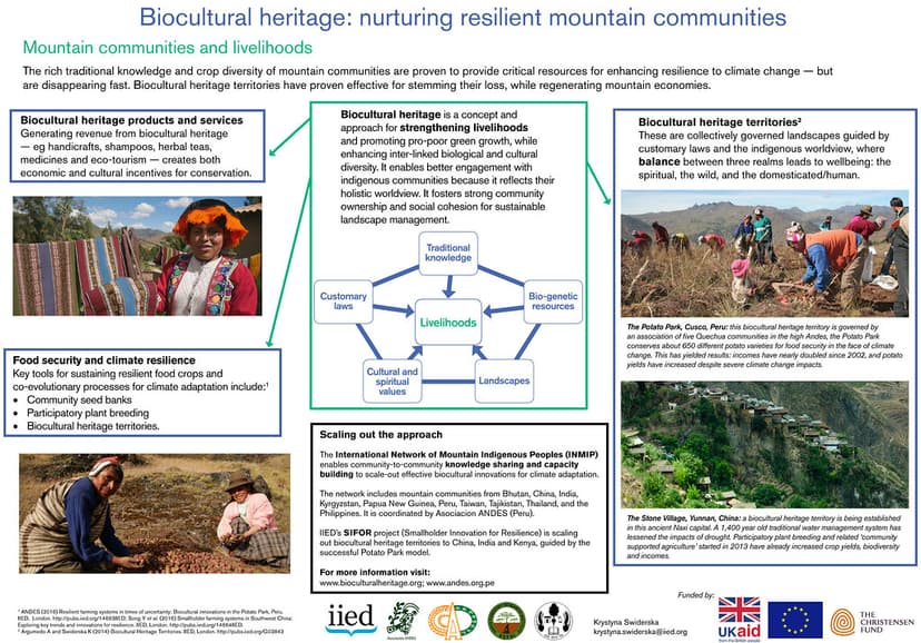 Biocultural heritage: nurturing resilient mountain communi… | Flickr
