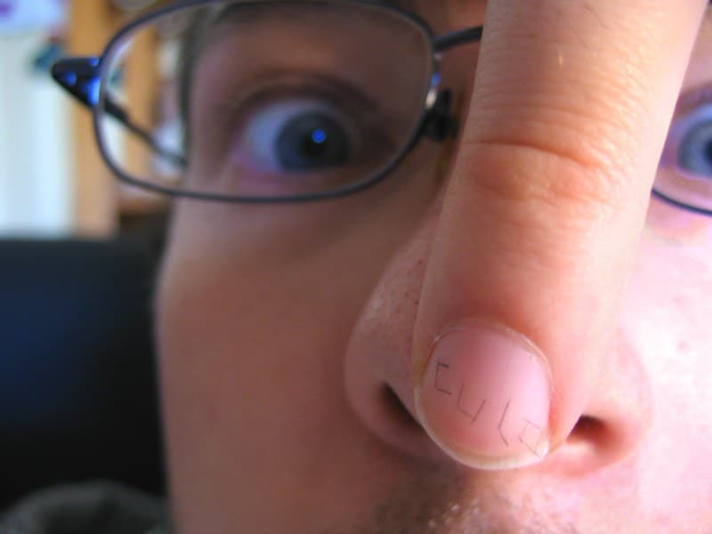 Por qué no hay que dejarme un cutter | Lack of sleep, Englis… | Flickr