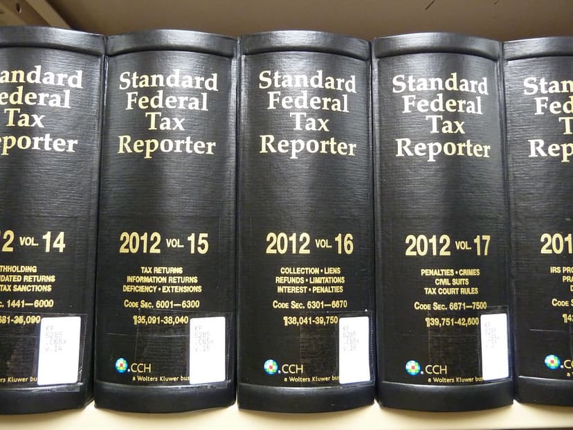 law books | Standard Federal Tax Reporter | Janet Lindenmuth | Flickr