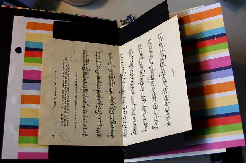 Found some fun music sheets to use as inserts for the sign… | Flickr