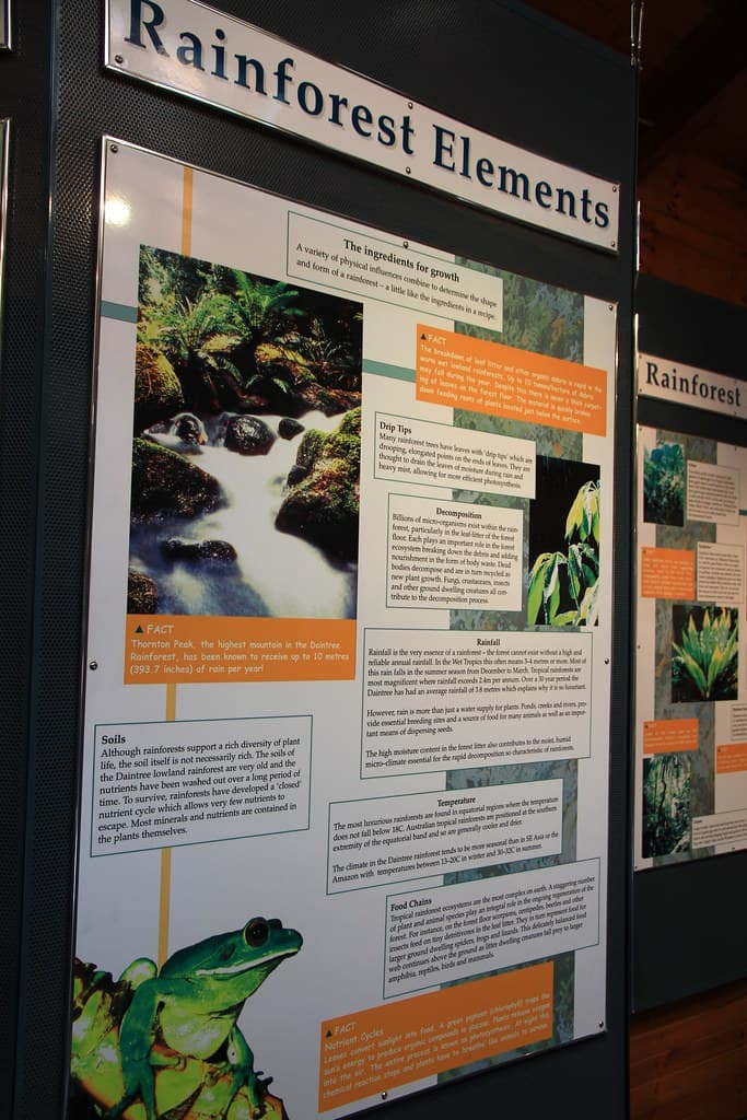 澳洲昆士蘭Daintree Discovery Centre解說展示中心內觀-20141119 ...