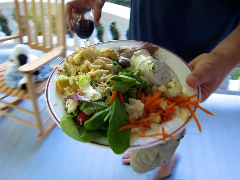 Let it not be said that we don't eat well (Not exactly fas… | Flickr