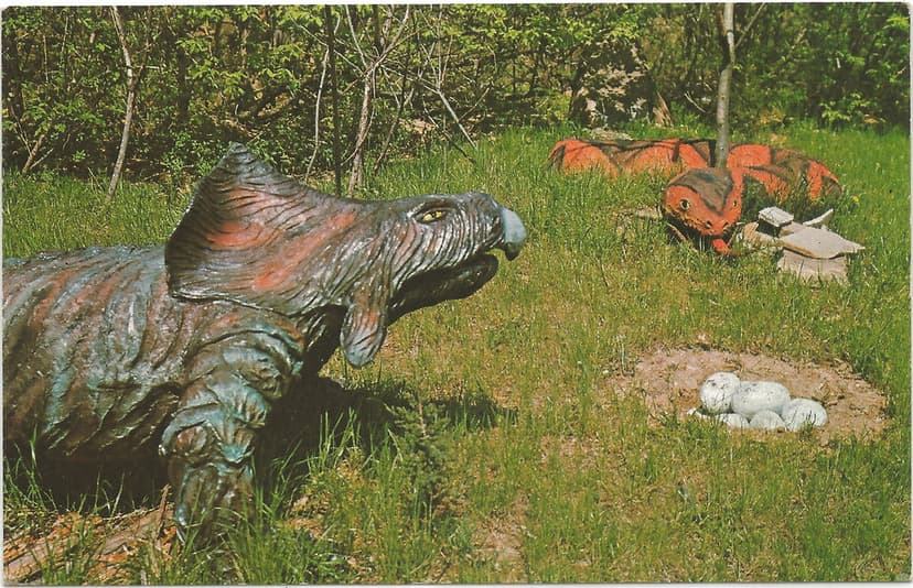 SE Onsted MI Irish Hills Roadside Dinosaur Park Prehistori… | Flickr