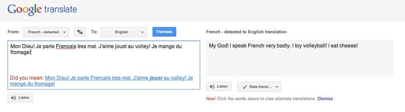 Google French Grammar Check?? | So Google now grammar checks… | Flickr