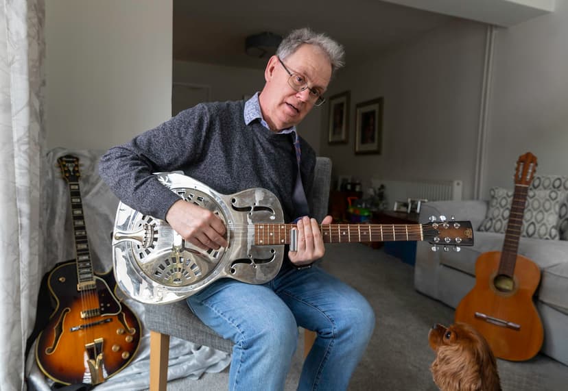 Week 9 - Musical Instrument | This week I went for a selfie … | Flickr