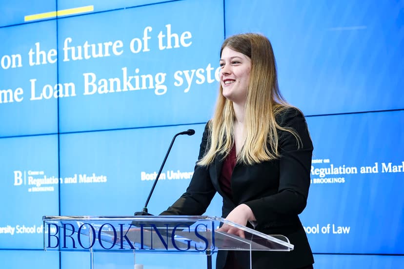 Megan Miller, Editor-in-Chief of the Review of Banking & F… | Flickr