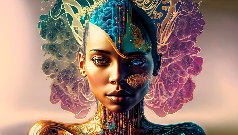 The independent female multicolor-culture AI :-) | It is eas… | Flickr