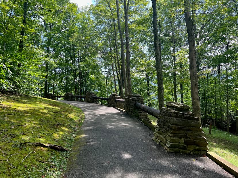 Hawk's Nest: Stay on the trail | Hawk Nest State Park @ Anst… | Flickr