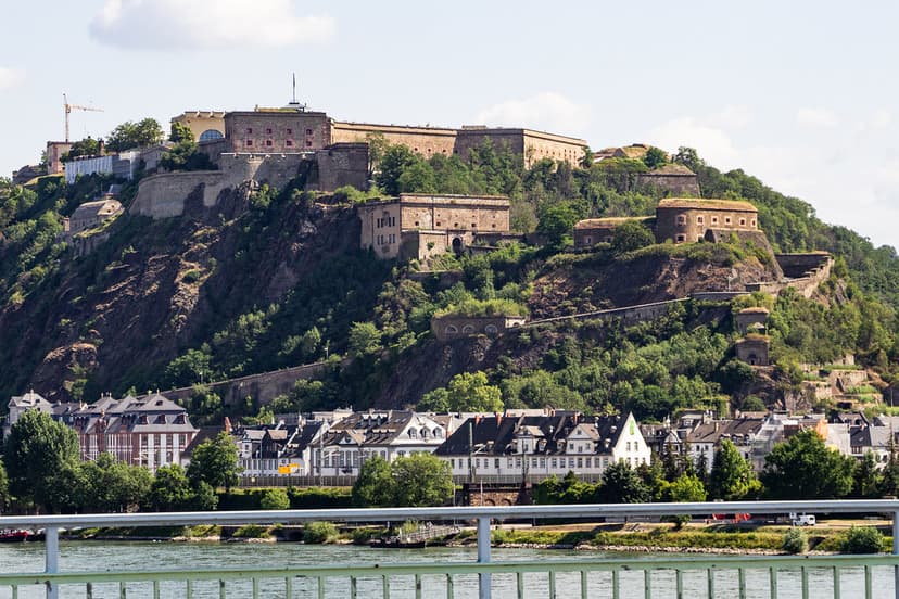 Ehrenbreitstein Fortress, Koblenz, Rhine Gorge, Middle Rhi… | Flickr