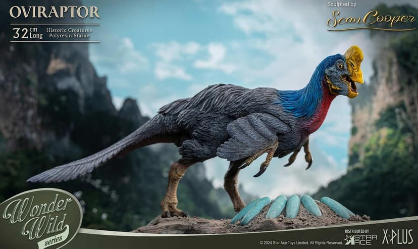 Wonder of the Wild Oviraptor | StarAce / X-Plus - Sculpted b… | Flickr