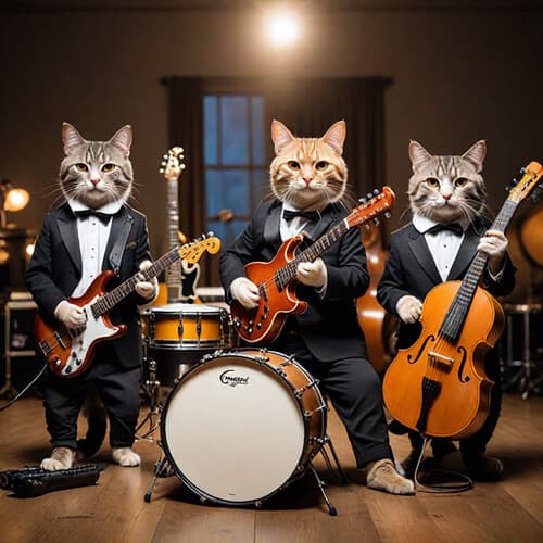Cats In The Band | saxman1597 | Flickr