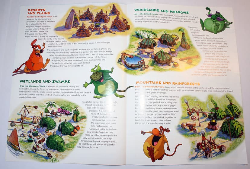 Yowies - booklet that accompanies playmat | Yowies - booklet… | Flickr