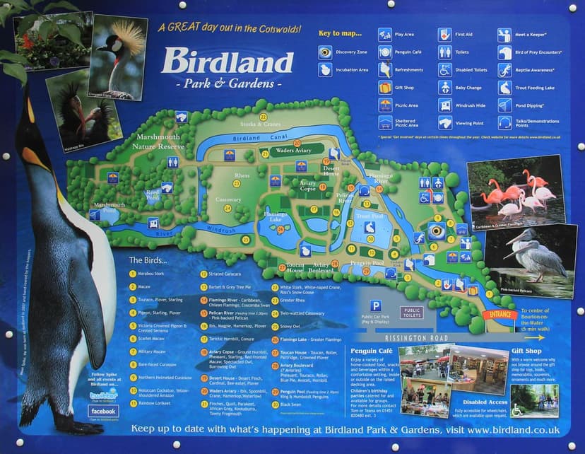 Birdland at Bourton on the Water 23-09-2013 | Established in… | Flickr