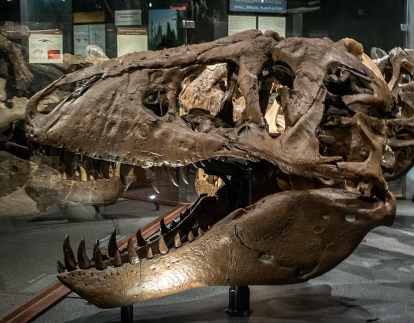 large adult T Rex skull - Custer rex - Museum of the Rocki… | Flickr