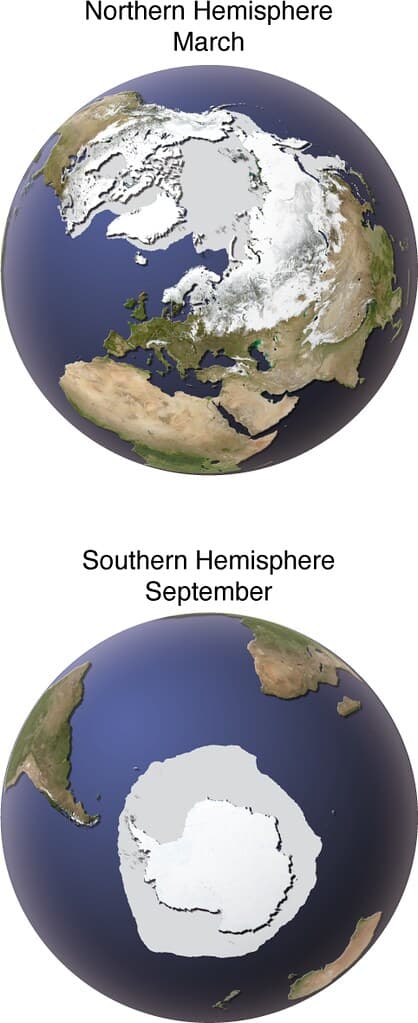 Cryosphere-winter seasons, Northern and Southern Hemispher… | Flickr