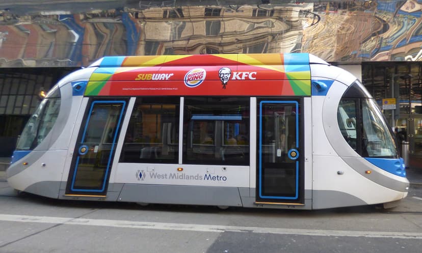 West Midlands Metro tram 18 at Grand Central Tram Stop - i… | Flickr
