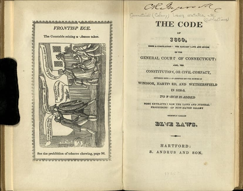 S Conn18 1650 1845 c.3 | Connecticut. The Code of 1650, bein… | Flickr
