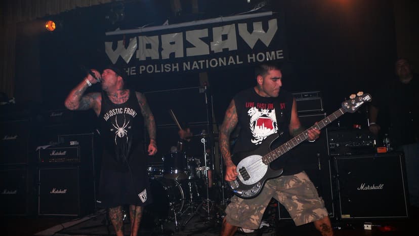 Agnostic Front at the Warsaw | This is the NYC based hardcor… | Flickr