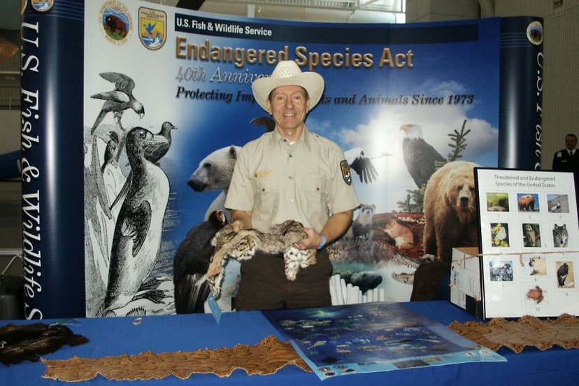 Lew Gorman, USFWS Endangered Species, at Girl Scout Day | Flickr
