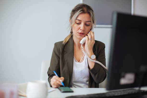 Entrepreneur calling on phone working at office - Credit t… | Flickr