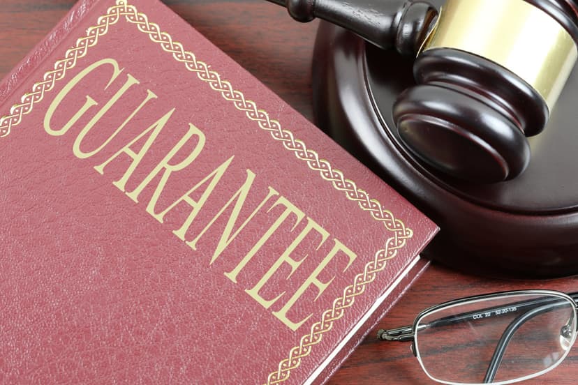 Guarantee - Free of Charge Creative Commons Law book image