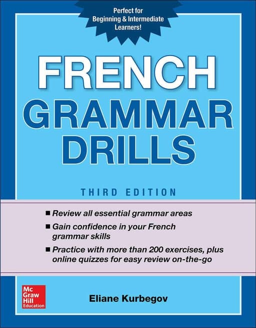 French Grammar Drills
