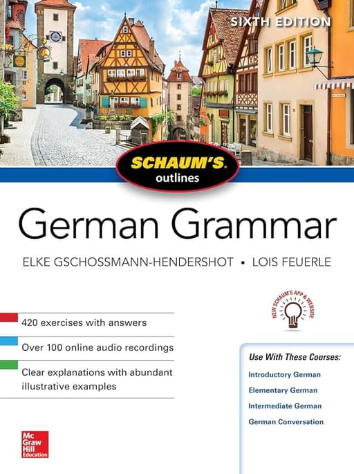 Schaum’s Outline of German Grammar