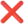 ❌